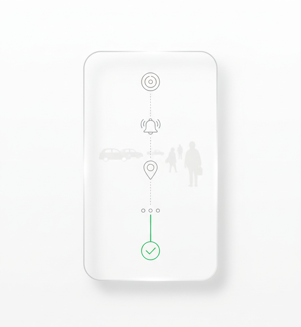 Pantalla de entrega verificada en Qkid